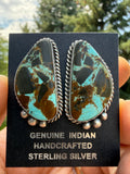 Johnny Dixon #8 Turquoise Post Earrings
