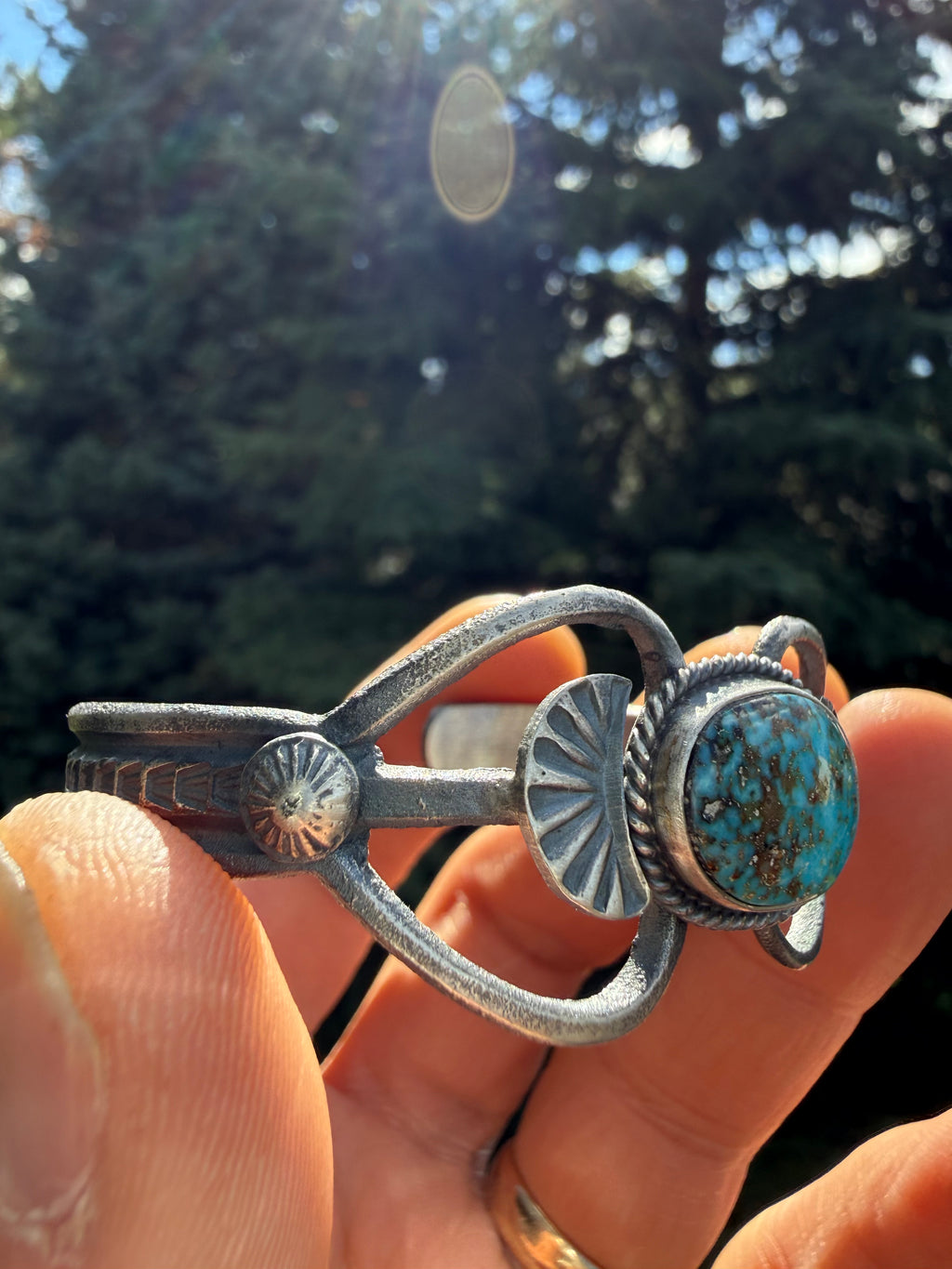 Kevin Billah Kingman Turquoise Cuff SZ 6.5
