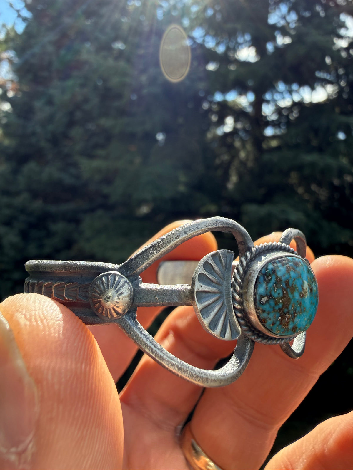 Kevin Billah Kingman Turquoise Cuff SZ 6.5