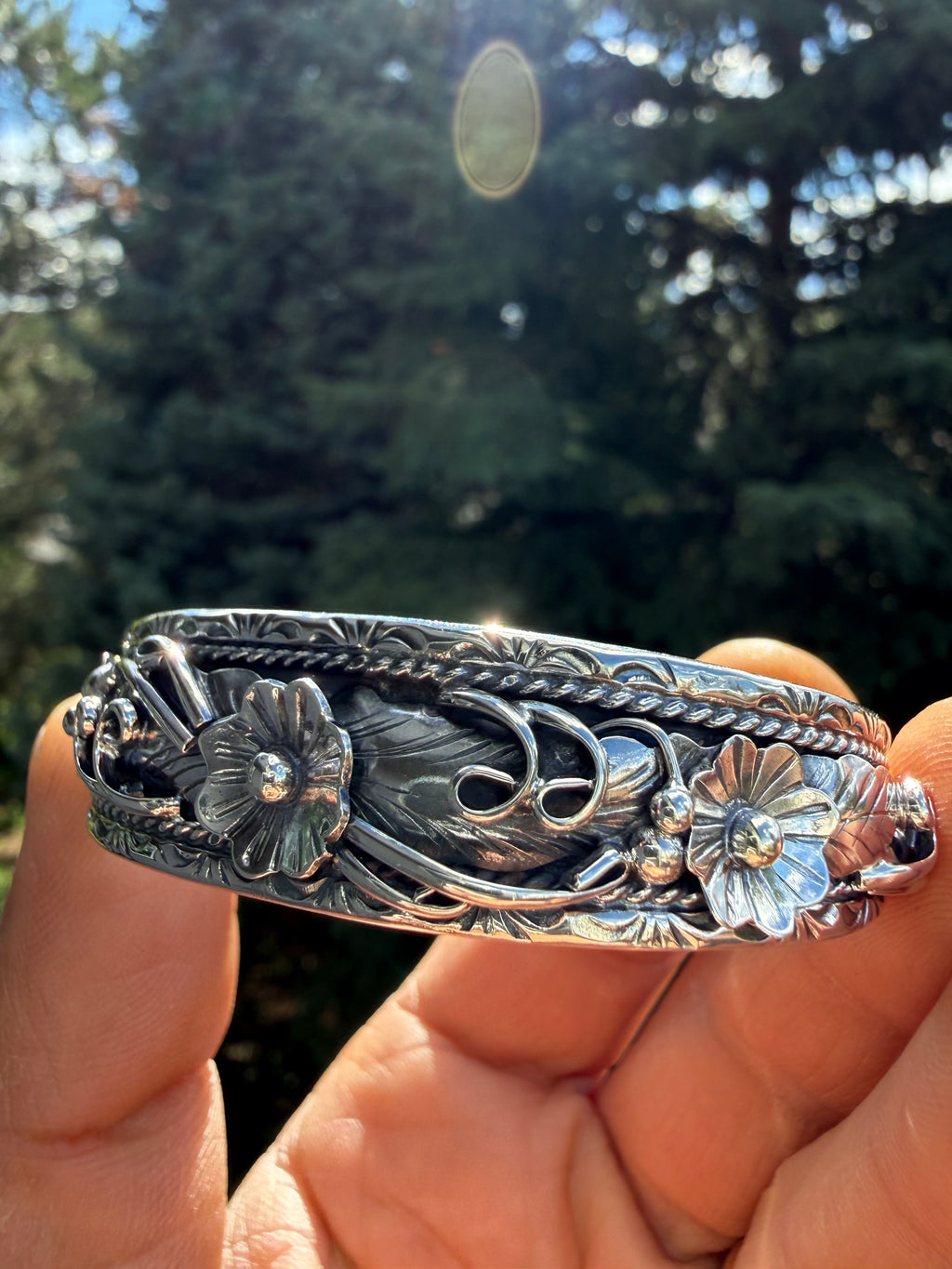 Bessie Joe Handmade Navajo Cuff SZ 6.5