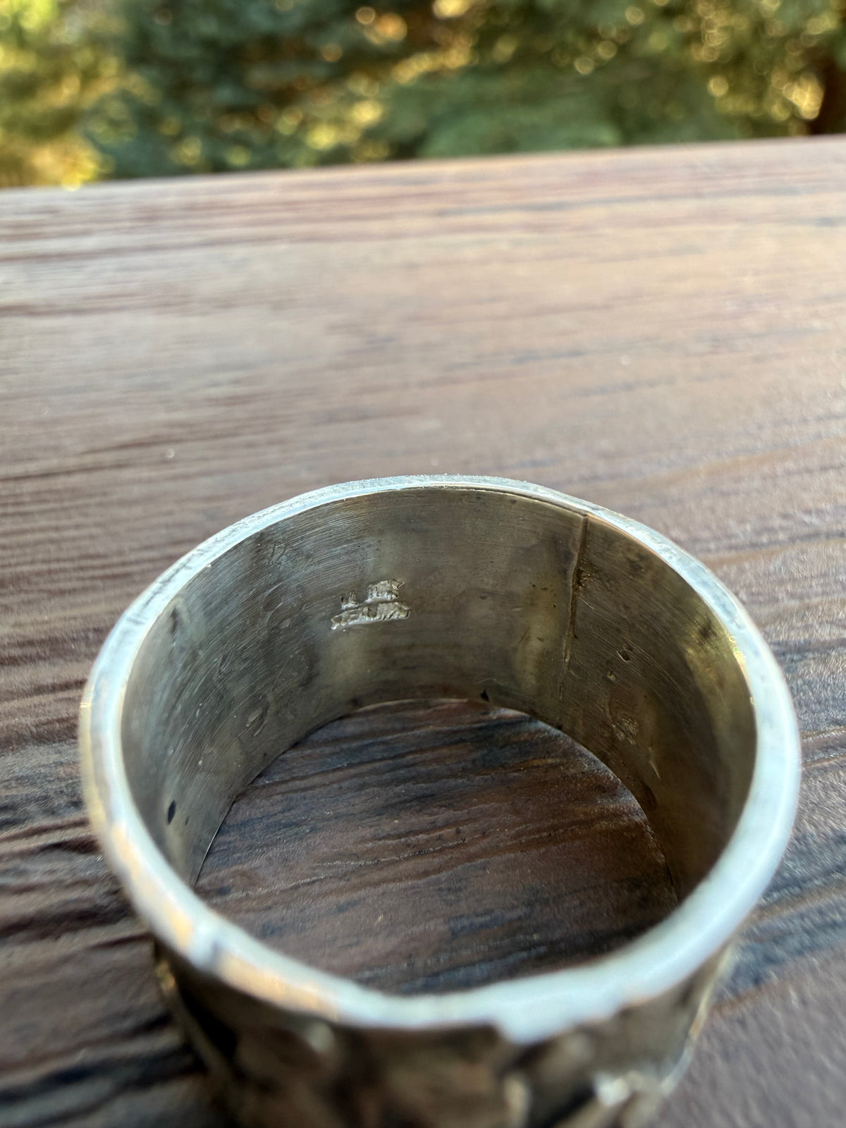 Loyd Becenti Handmade Navajo Horse Ring SZ 9