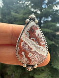 Johnny Dixon Navajo Rosetta Jasper Ring Size Adjustable