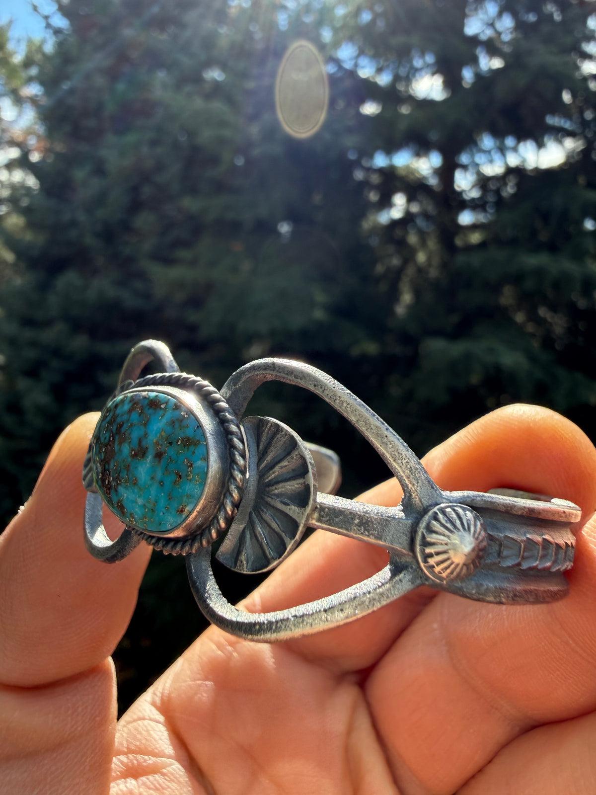 Kevin Billah Kingman Turquoise Cuff SZ 6.5