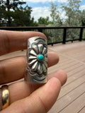 Joan Begay Navajo Turquoise Hair Ponytail Cuff