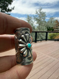 Joan Begay Navajo Turquoise Hair Ponytail Cuff