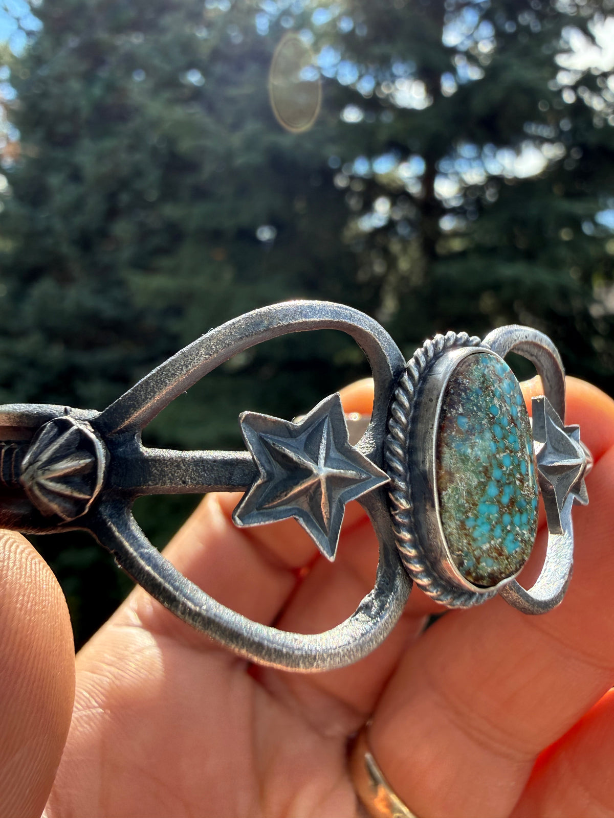 Kevin Billah Kingman Turquoise Cuff SZ 6.5