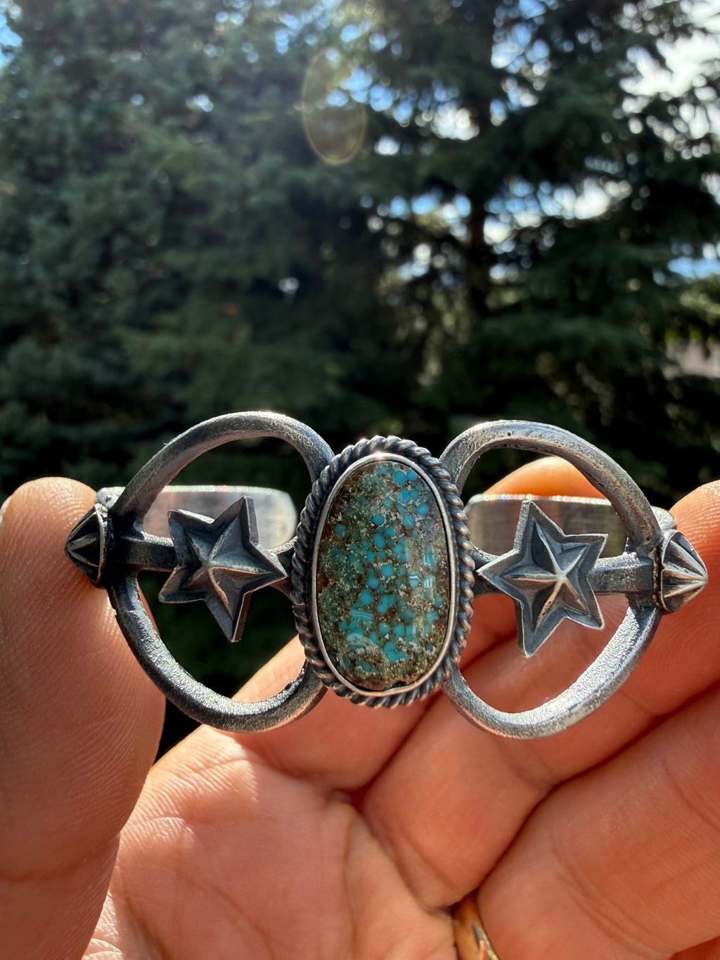 Kevin Billah Kingman Turquoise Cuff SZ 6.5